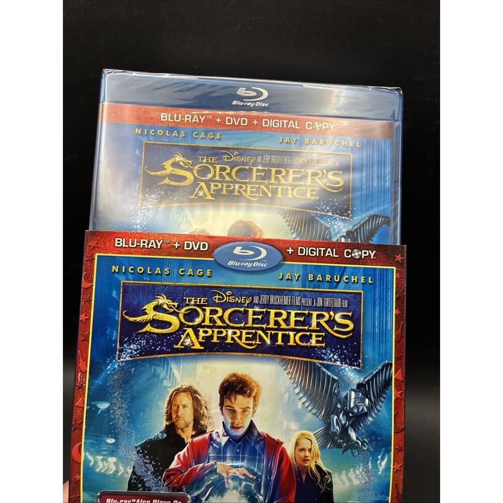 Sorcerer's Apprentice Bluray /DVD 3 Disc Combo Pack - Sealed